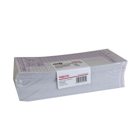 National Checking 4.2"x9.75" 2 Part Carbonless Purple Guest Check 50 Checks, PK50 948SW